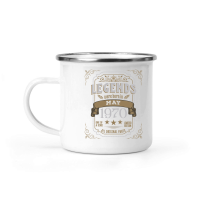 Product Legends Were Born In May 1970 Camping Mug