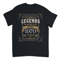Product Legends Were Born In May 1970 Unisex T-Shirt