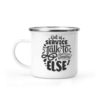 Product Out of service talk to someone else 01 Camping Mug