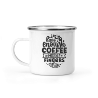 Product I don't have enough coffee or middle fingers for today 01 Camping Mug