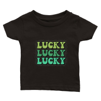 Product Feeling Lucky Shamrock St. Patrick’ Classic Baby Crewneck T-shirt