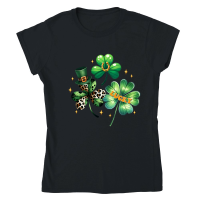 Product Groovy Lucky St. Patrick’s Day Classic Womens Crewneck T-shirt