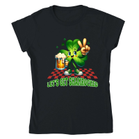 Product Let’s Get Shamrocked St. Patty’s Classic Womens Crewneck T-shirt