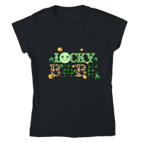 Product Lucky Babe St. Patrick’s Classic Womens Crewneck T-shirt