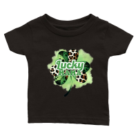 Product Lucky Mama Leopard St. Patricks Classic Baby Crewneck T-shirt