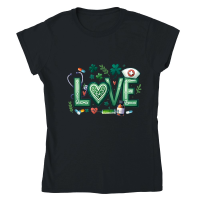 Product Nurse St. Patrick’s Day Classic Womens Crewneck T-shirt