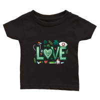 Product Nurse St. Patrick’s Day Classic Baby Crewneck T-shirt