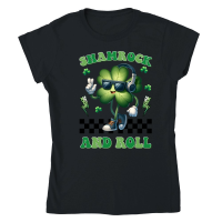 Product Shamrock Roll St. Patricks Classic Womens Crewneck T-shirt