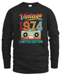 Product Vintage 1974 Limited Edition Unisex Sweatshirt