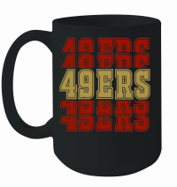 Product 49ERS Expended wordart Mug