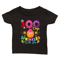 Product 100 Days Sprinkled With Fun Classic Baby Crewneck T-shirt