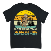 Product A220315 01 Sloth Svg, Sloth Hiking Team Unisex T-Shirt