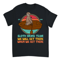 Product A220315 06 Sloth Kayaking Svg, Sloth Kayak Team Unisex T-Shirt