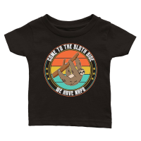 Product A220315 09 Sloth Svg Come To The Sloth Side Classic Baby Crewneck T-shirt
