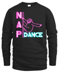 Product A220315 13 Nap Dance Neon Sign Sloth Pun Svg Unisex Sweatshirt