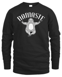 Product A220315 15 Namaste Sloth Yoga Easy Pose Svg Unisex Sweatshirt