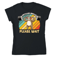 Product A220315 17 Installing Muscles Sloth Weight Lifting Classic Womens Crewneck T-shirt