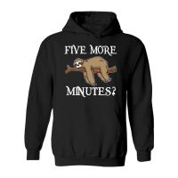 Product A220315 24 Funny Sloth Svg Five More Minutes Hoodie