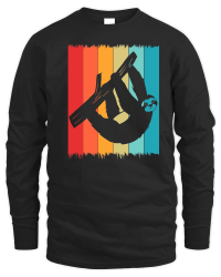 Product A220315 25 Retro Sloth Tshirt, Cute Sloth Lover Unisex Sweatshirt