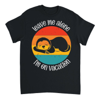 Product A220315 32 Leave Me Alone I'M On Vacation Sloth Svg Unisex T-Shirt