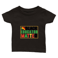 Product Black Educator Matter 01 Classic Baby Crewneck T-shirt