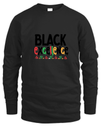 Product Black Excellece 01 Unisex Sweatshirt