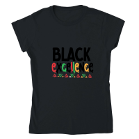 Product Black Excellece 01 Classic Womens Crewneck T-shirt