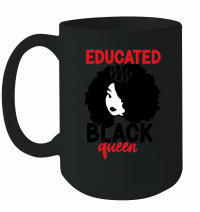 Product Educated Black Queen 01 Mug