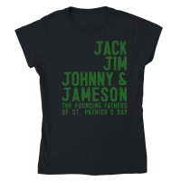 Product Funny Irisk Whiskey St Patricks Day Classic Womens Crewneck T-shirt