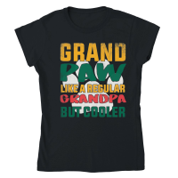Product Grand paw is a reguler grandpa but cooler Classic Womens Crewneck T-shirt
