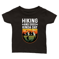 Product Hiking and Dogs Kinda Day Classic Baby Crewneck T-shirt