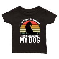 Product I Just want to Workout And Hang With My Dog Classic Baby Crewneck T-shirt