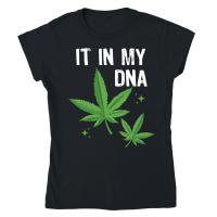 Product It in My DNA Weed Classic Womens Crewneck T-shirt
