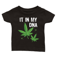 Product It in My DNA Weed Classic Baby Crewneck T-shirt