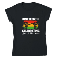 Product Juneteenth Celebrating Black Freedom 01 Classic Womens Crewneck T-shirt