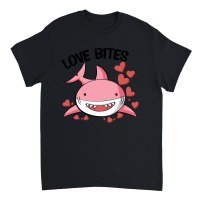 Product Love bites shark Unisex T-Shirt