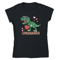 Product Loveasaurus Classic Womens Crewneck T-shirt