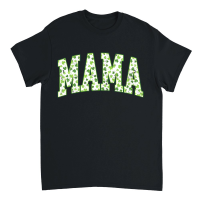 Product Mama Shamrock St Patricks Day Varsity Unisex T-Shirt