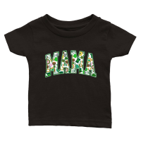 Product Mama St Patricks Day Retro Varsity 2 Classic Baby Crewneck T-shirt