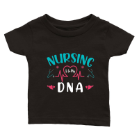 Product Nursing is My DNA Nurse Classic Baby Crewneck T-shirt