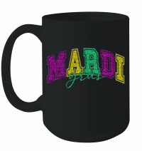 Product Mardi Gras Faux Glitter Mug
