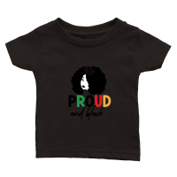 Product Proud And Black 01 Classic Baby Crewneck T-shirt