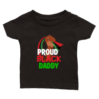 Product Proud Black Daddy 01 Classic Baby Crewneck T-shirt