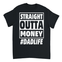 Product Straight outta money Unisex T-Shirt