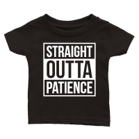 Product Straight Outta Patience PNG v2 Classic Baby Crewneck T-shirt