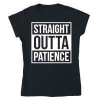Product Straight Outta Patience PNG v2 Classic Womens Crewneck T-shirt