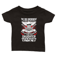 Product The 2nd Amendment Classic Baby Crewneck T-shirt