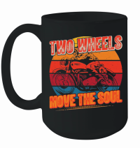 Product Two Wheels Move the Soul Motorbike Mug