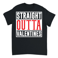 Product Adult Heartbreak Humour  Straight Outta Valentines Unisex T-Shirt