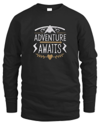 Product Adventure awaits Unisex Sweatshirt